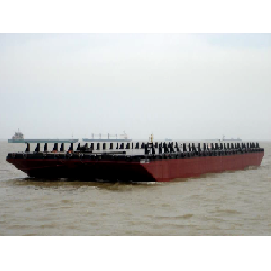 Ballastable Barge, Year 2010, DW 8,000 t, LOA 282 ft